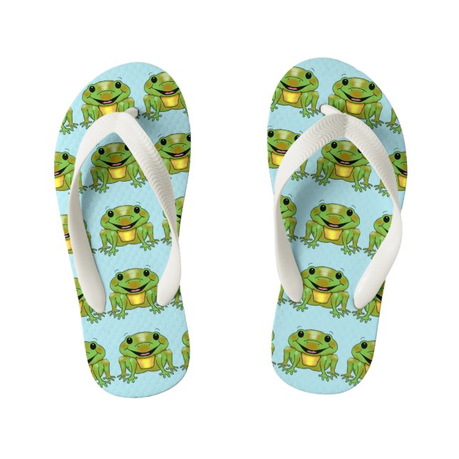 Chanclas Para Niños Rana Niños Flip Flops (Plantilla)