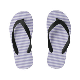 Chanclas Para Niños Rayas Moradas