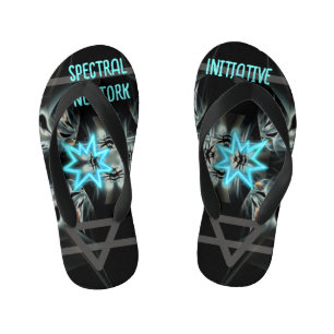 Chanclas Para Niños Red espectral de estrellas de Wandering