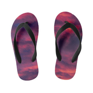 Chanclas Para Niños rojo de agosto
