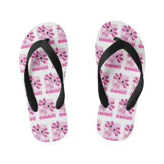 Chanclas Para Niños Rosa Es Sólo Un Chica Que Ama A Axolotl