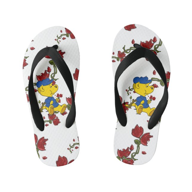 Chanclas Para Niños Rosas de Ferald Eating (Plantilla)