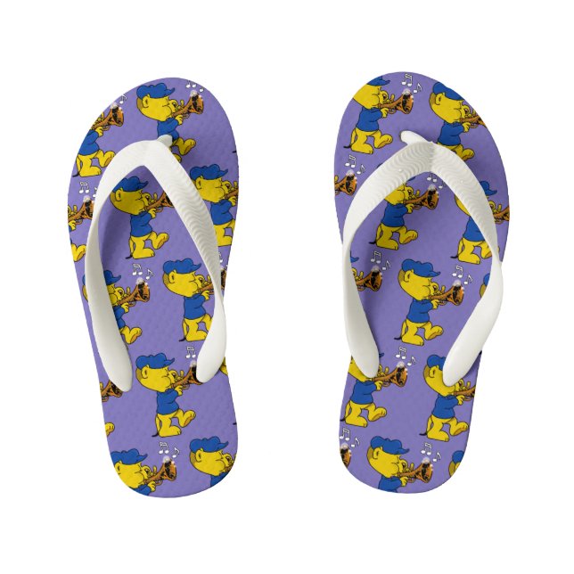 Chanclas Para Niños ¡Rumpus musical de Ferald! (Plantilla)