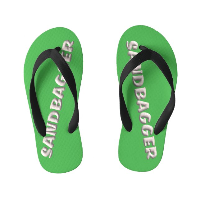 Chanclas Para Niños Sandbagger green todavia (Plantilla)