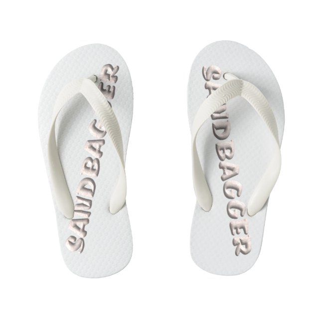 Chanclas Para Niños Sandbagger infante blanco (Plantilla)