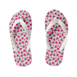 Chanclas Para Niños Sandía Rosa Girly