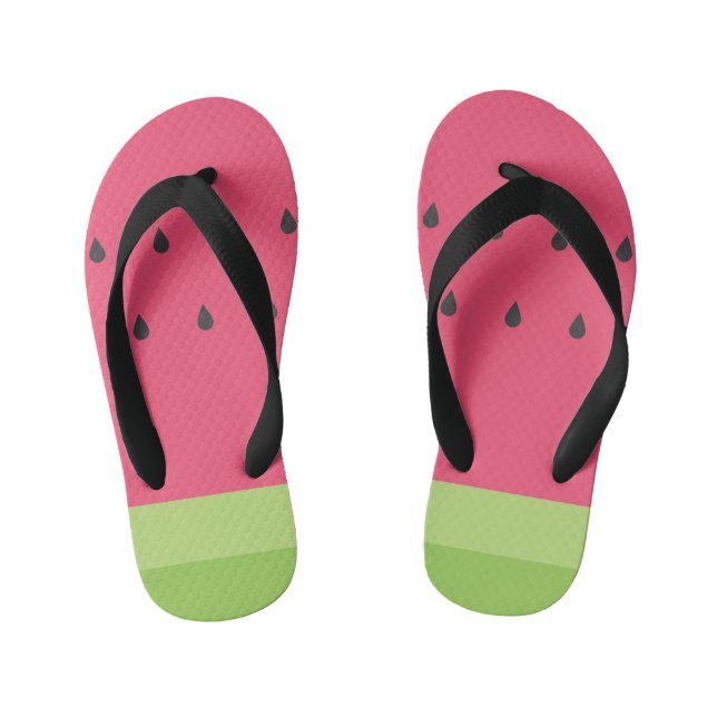 Chanclas Para Niños Sandía SIice (Plantilla)