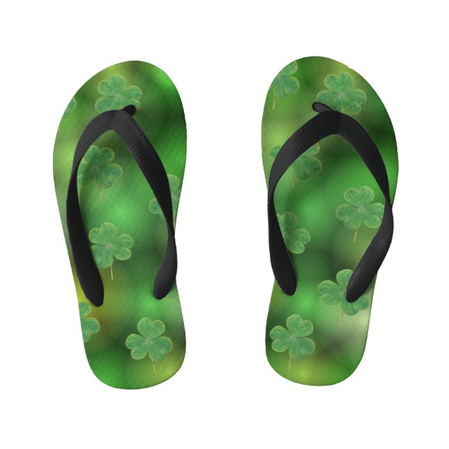 Chanclas Para Niños Shamrock (Plantilla)