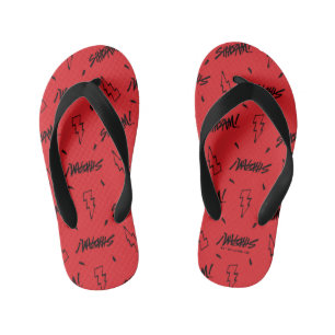 Chanclas Para Niños ¡SHAZAM! Furia de los dioses   Patrón de dibujos y
