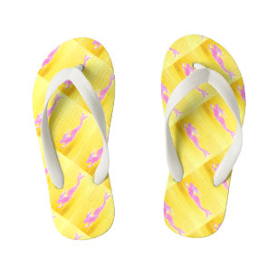 Chanclas Para Niños sirenas rosadas subacuáticas que nadan