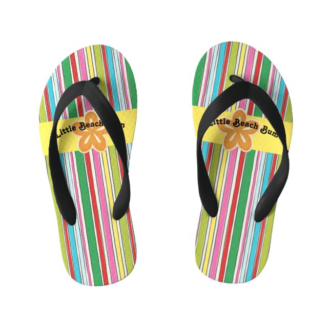 Chanclas Para Niños Sunny Beach Stripes (Plantilla)