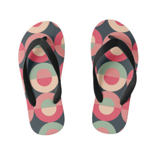 Chanclas Para Niños Sunset de verano moderno de mediados del siglo