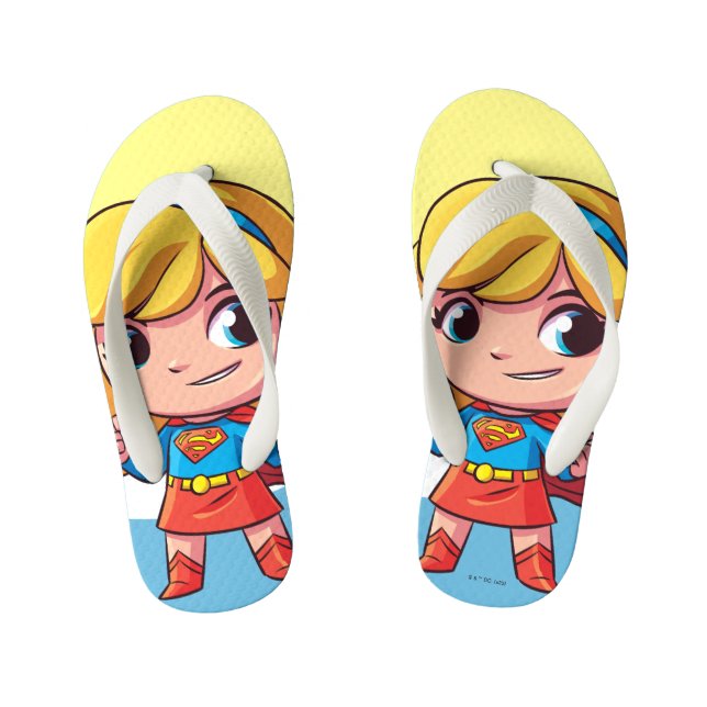 Chanclas Para Niños Supergirl "El futuro es mujer" (Plantilla)