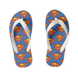 Chanclas Para Niños Superman S-Shield   Logotipo clásico