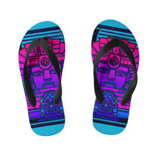 Chanclas Para Niños Synthwave Pharaoh