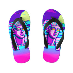 Chanclas Para Niños Synthwave Pharaoh