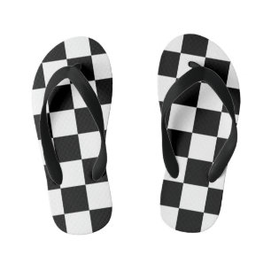 Chanclas Para Niños tablero de ajedrez
