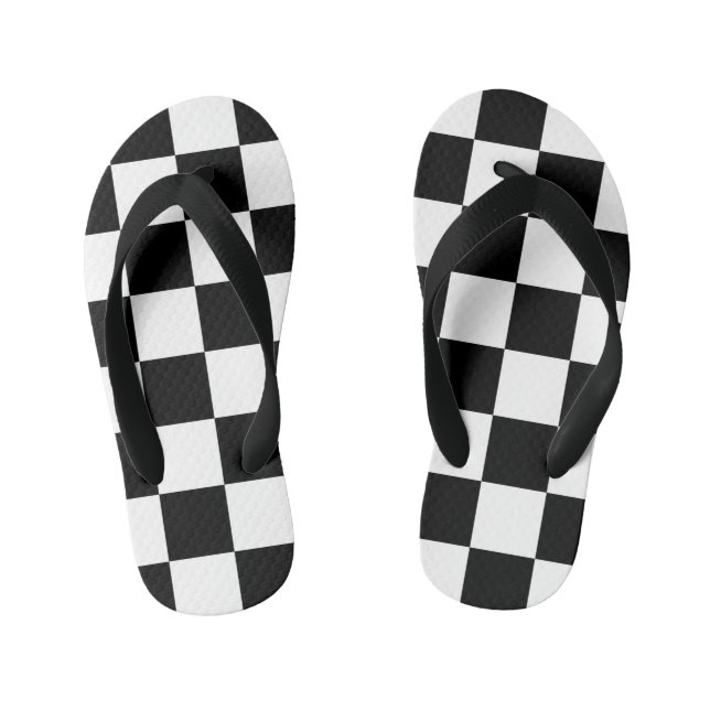 Chanclas Para Niños tablero de ajedrez (Plantilla)