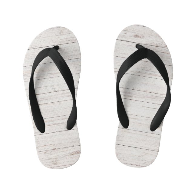 Chanclas Para Niños tablones de madera (Plantilla)