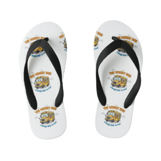 Chanclas Para Niños "The Wobbly Bus" Playful School Days