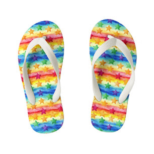 Chanclas Para Niños Tie Dye Star