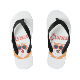 Chanclas Para Niños Tigre caliente de verano niños Flip Flops
