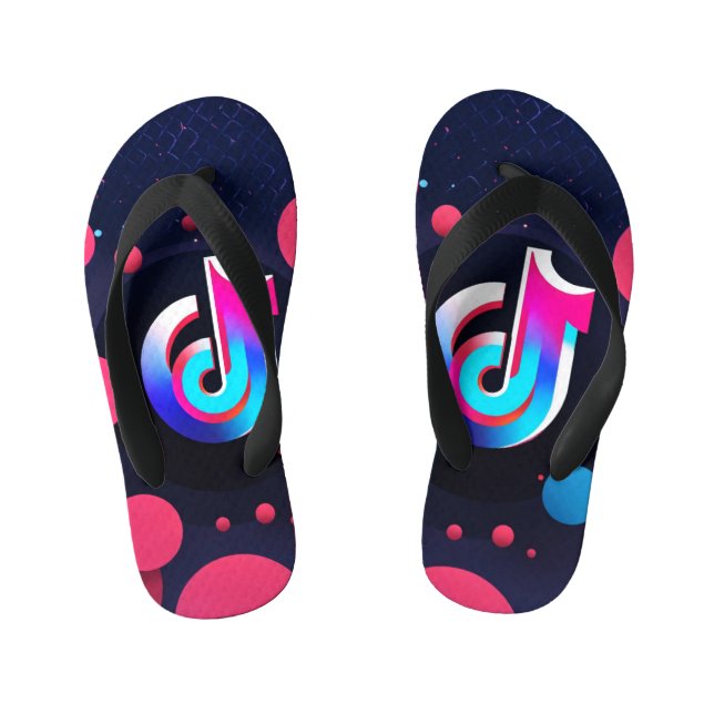 Chanclas Para Niños Tik tok (Plantilla)