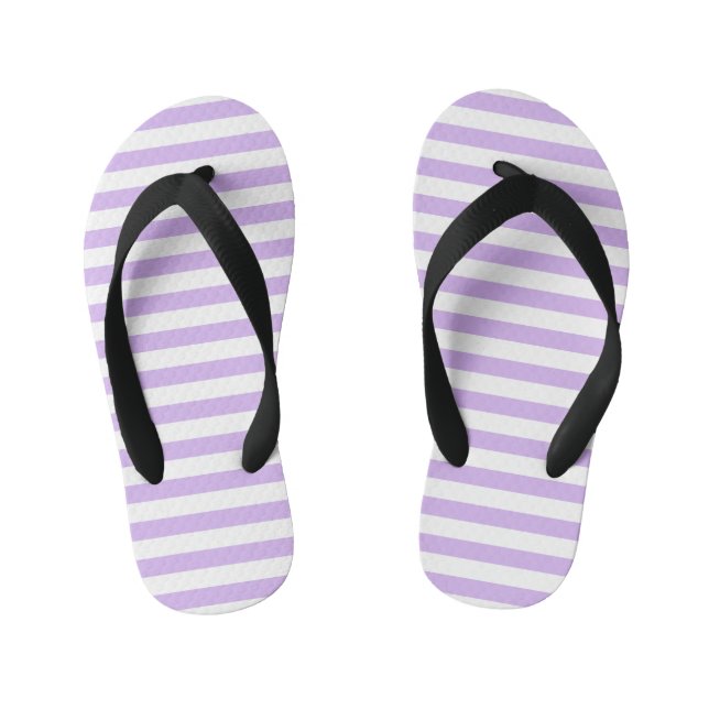 Chanclas Para Niños Tiras de lavanda (Plantilla)
