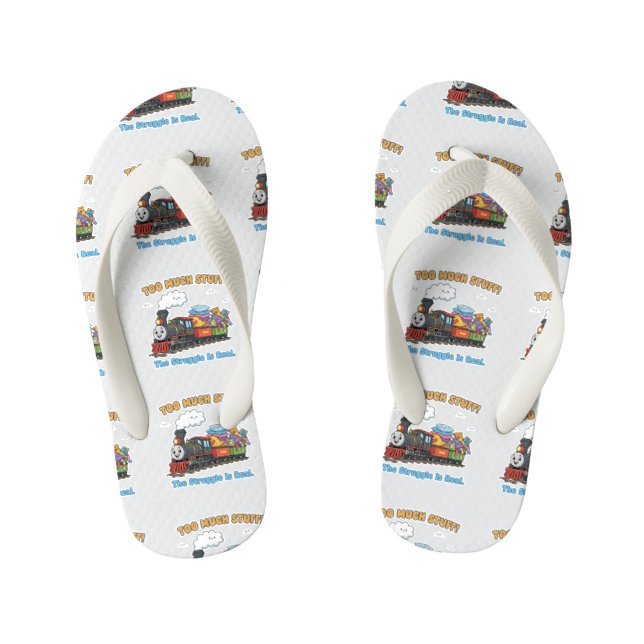 Chanclas Para Niños "Too Much Stuff" Happy Express (Plantilla)