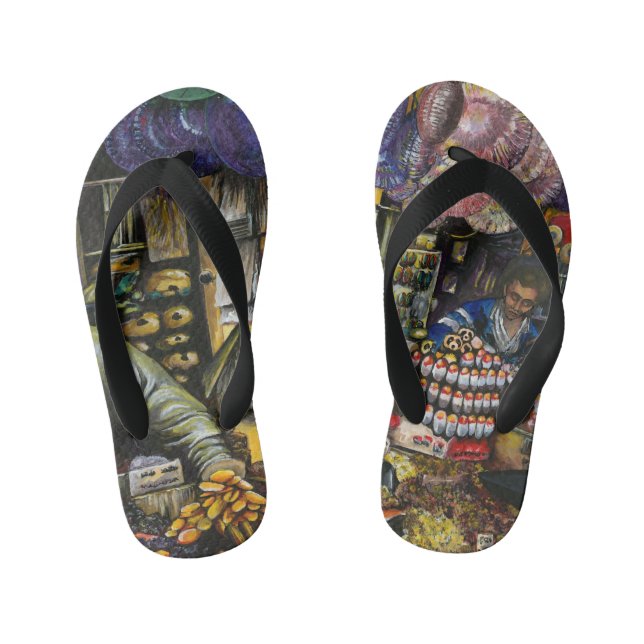 Chanclas Para Niños Tradiciones del Comercio Antiguo, Jerusalén (Plantilla)