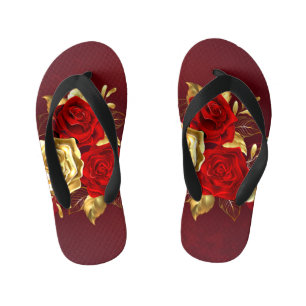 Chanclas Para Niños Tres Rosas Joyas
