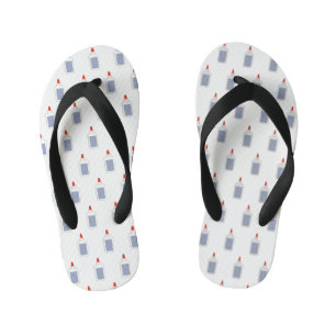 Chanclas Para Niños Un pegamento vintage de la escuela de los años 80 