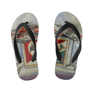 Chanclas Para Niños Una antigua llama