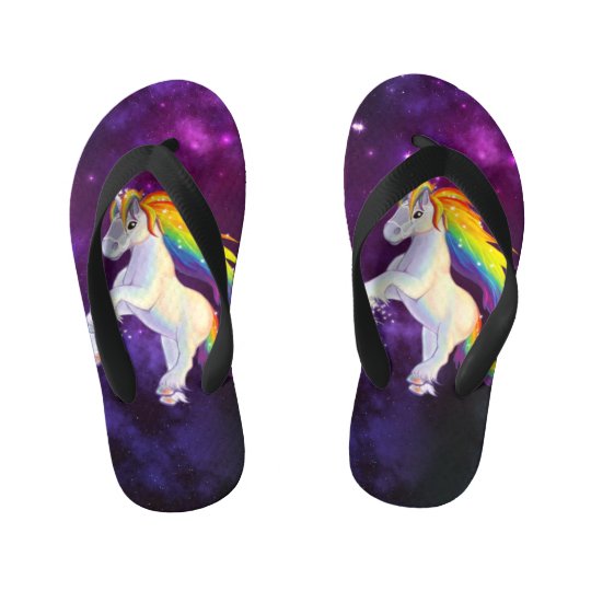 chanclas unicornio
