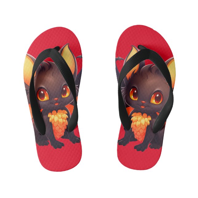 Chanclas Para Niños usar en la casa / fuera de Halloween (Plantilla)