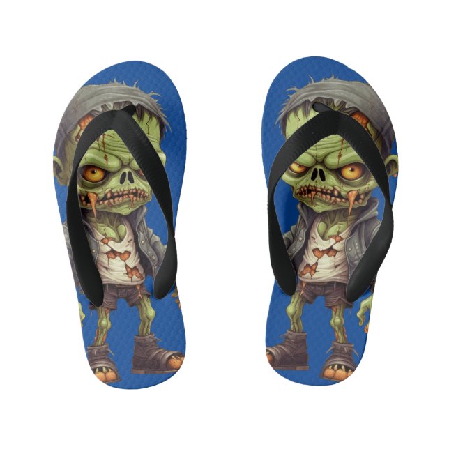 Chanclas Para Niños usar en la casa / fuera en Halloween (Plantilla)