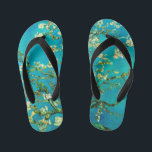 Chanclas Para Niños Vincent Van Gogh Flor de Almendro Arte Fino<br><div class="desc">Vincent Van Gogh Flor de Almendro Arte Fino</div>