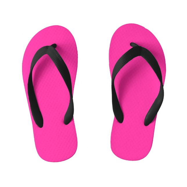 Chanclas Para Niños Vivid Pink (Plantilla)