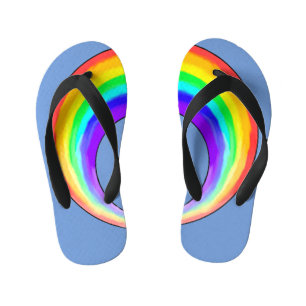 Chanclas Para Niños voltereta _ niño arco iris