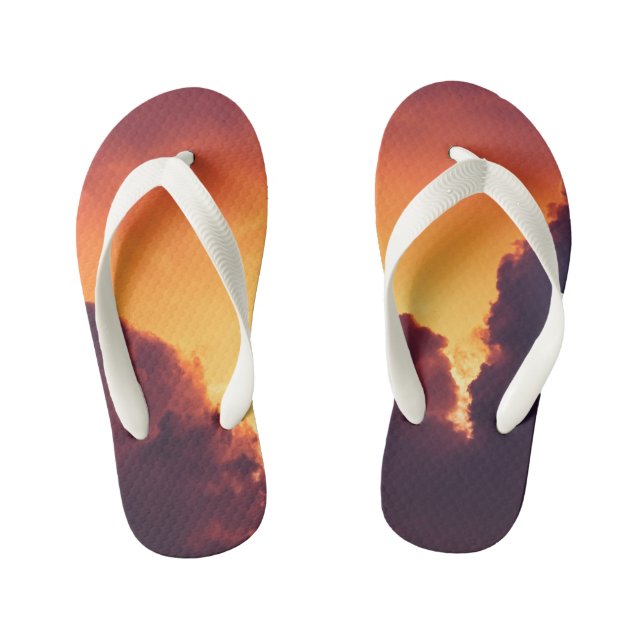 Chanclas Para Niños w en el clima (Plantilla)