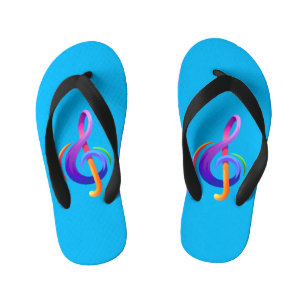 Chanclas Para Niños Zapatillas musicales para aficionados a la música