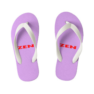 Chanclas Para Niños Zen red lilac pequeño flip flops