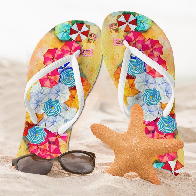 Chanclas Paraguas de la playa de Verano (Subido por el creador)