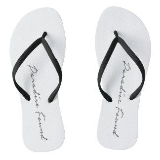 Chanclas Paraíso Vacaciones Arte Word Textos Arte Diversión