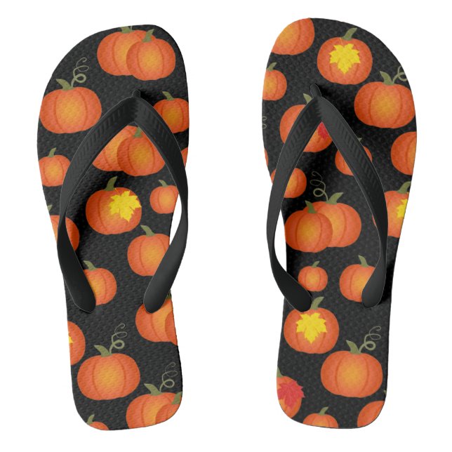 Chanclas Parche de calabaza (Plantilla)