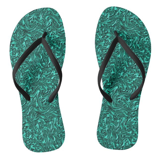 Chanclas Parece verde jade texturado en la pared (Plantilla)