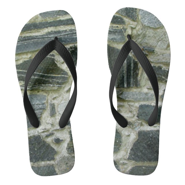 Chanclas Pared de piedra antigua (Plantilla)