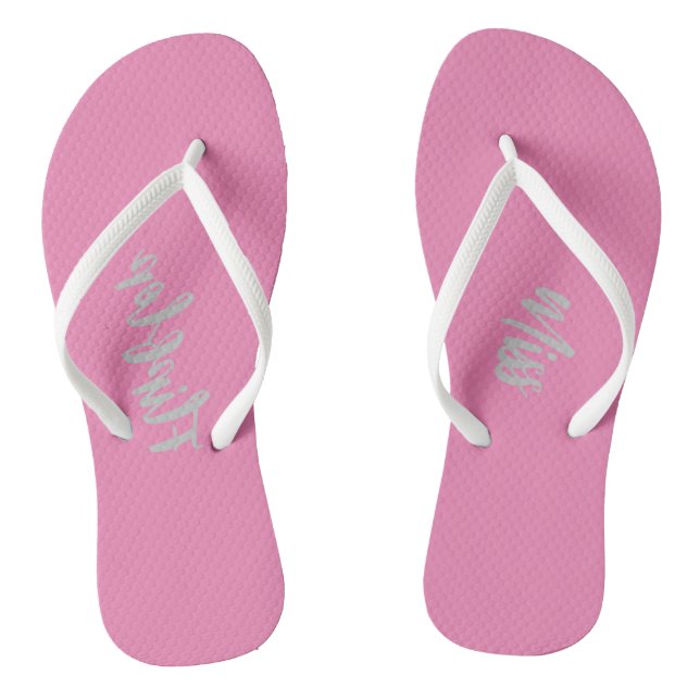 Chanclas Pareja de arte y diseño de Flip Flops (Plantilla)