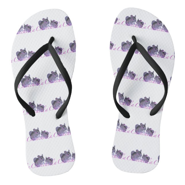 Chanclas Pareja de Chinchilla de Flip Flops (Plantilla)