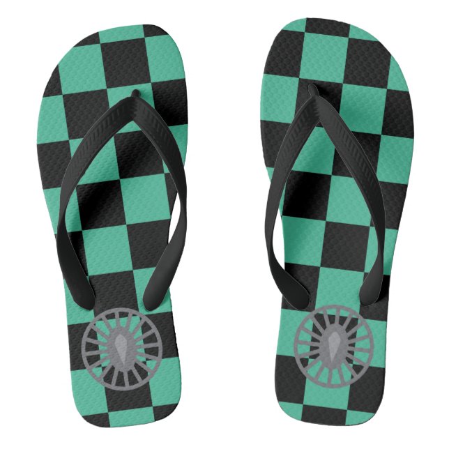 Chanclas Pareja de Flip Flops de Damon Slayer Tanjiro Kamad (Plantilla)